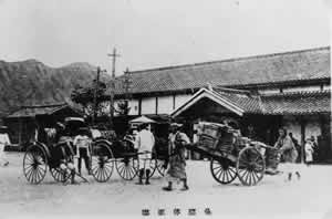 1903年（明治36年）開業当初の呉駅